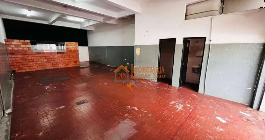 Salão para alugar, 90 m² por R$ 2.050,00/mês - Jardim Vera - Guarulhos/SP