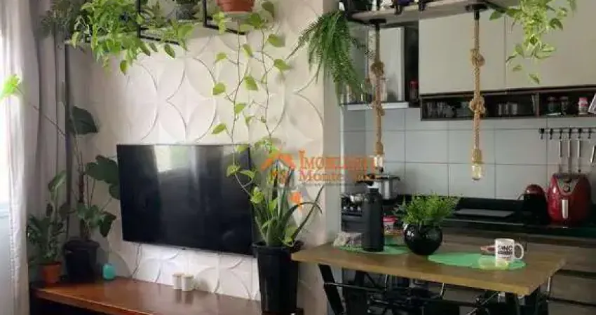Apartamento com 2 dormitórios à venda, 44 m² por R$ 300.000,00 - Jardim Las Vegas - Guarulhos/SP