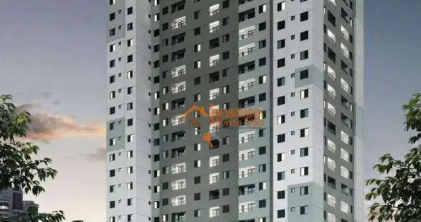 Apartamento com 2 dormitórios à venda, 41 m² por R$ 323.183,00 - Centro - Guarulhos/SP