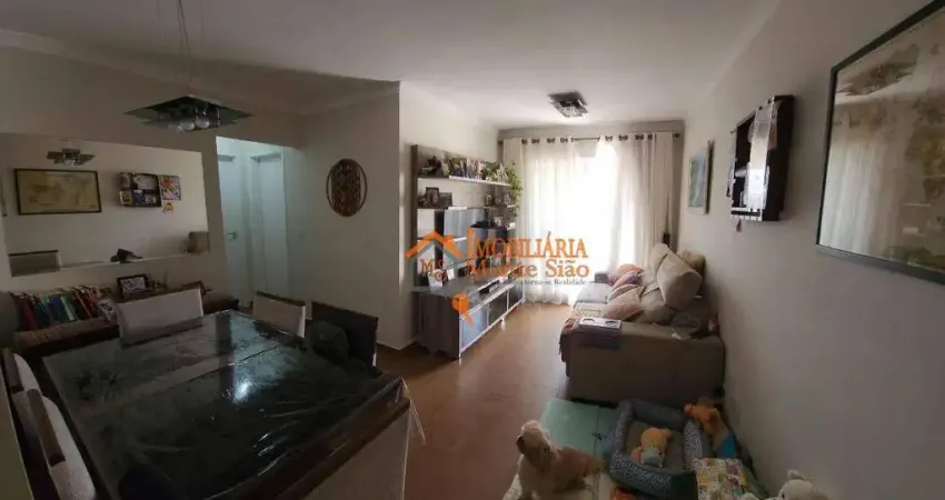 Apartamento com 2 dormitórios à venda, 62 m² por R$ 450.000,00 - Vila Rosália - Guarulhos/SP