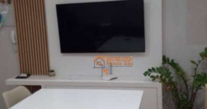 Apartamento com 2 dormitórios à venda, 48 m² por R$ 179.900,00 - Vila Nova Bonsucesso - Guarulhos/SP