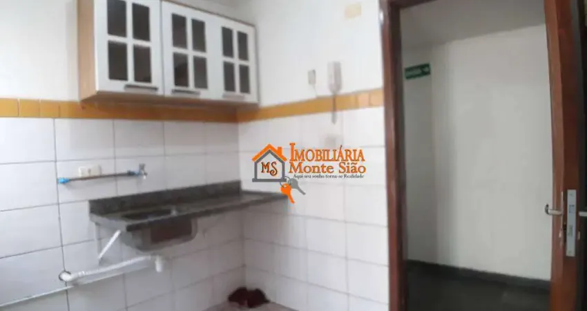 Kitnet com 1 dormitório para alugar, 32 m² por r$ 1.191,00/mês - jardim santa mena - guarulhos/sp