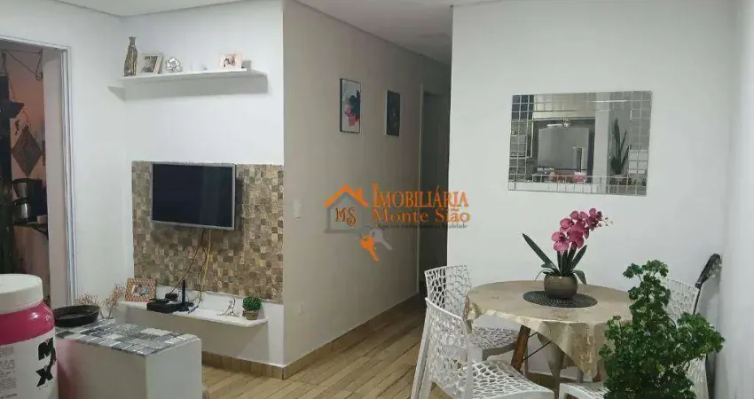 Apartamento com 2 dormitórios à venda, 58 m² por r$ 469.000,00 - vila rosália - guarulhos/sp