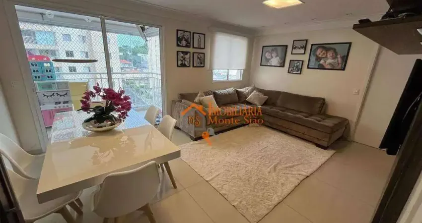 Apartamento com 3 dormitórios à venda, 115 m² por R$ 1.097.000,00 - Vila Santo Antônio - Guarulhos/SP