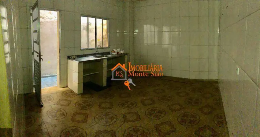 Casa com 1 dormitório para alugar, 50 m² por R$ 750,00/mês - Jardim Ipanema - Guarulhos/SP