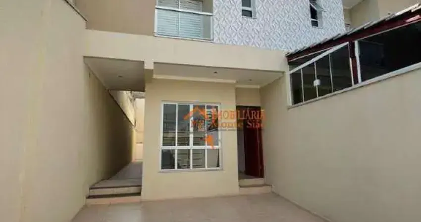 Sobrado com 3 dormitórios à venda, 105 m² por R$ 720.000,00 - Jardim Santa Cecília - Guarulhos/SP