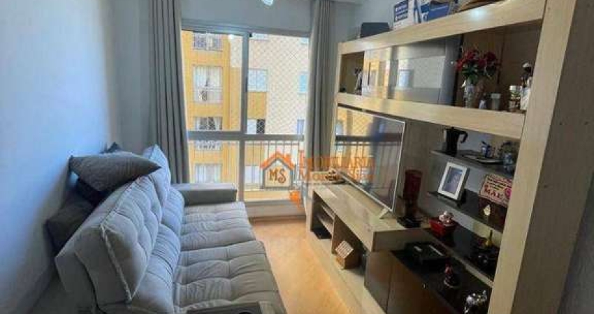 Apartamento com 2 dormitórios à venda, 52 m² por R$ 320.000,00 - Gopoúva - Guarulhos/SP
