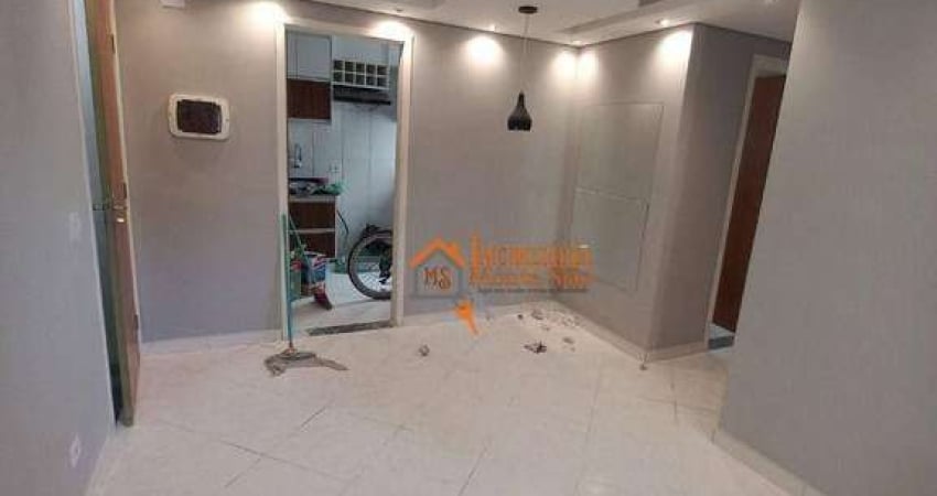 Apartamento com 2 dormitórios à venda, 44 m² por R$ 250.000,00 - Jardim São Luis - Guarulhos/SP