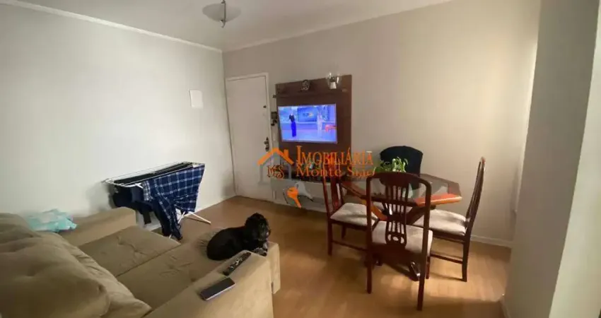 Apartamento com 2 dormitórios à venda, 54 m² por R$ 210.000,00 - Vila Rio de Janeiro - Guarulhos/SP