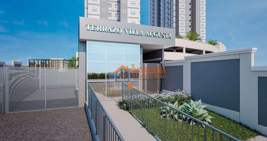 Apartamento com 2 dormitórios à venda, 51 m² por R$ 510.990 - Vila Augusta - Guarulhos/SP