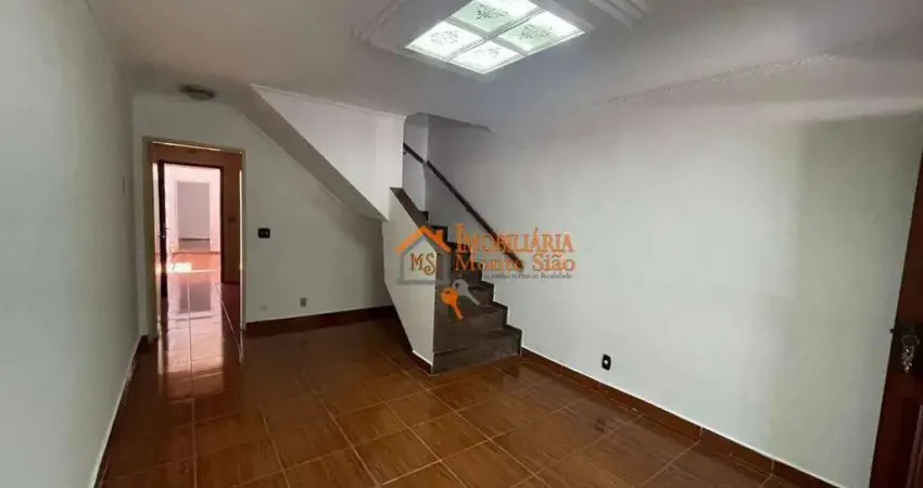 Sobrado com 4 dormitórios para alugar, 113 m² por R$ 3.580,00/mês - Jardim Santa Mena - Guarulhos/SP