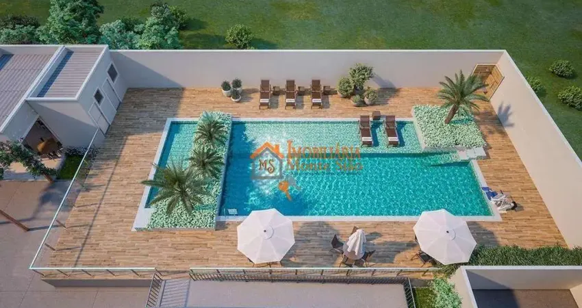Apartamento com 2 dormitórios à venda, 62 m² por R$ 720.990,00 - Vila Augusta - Guarulhos/SP