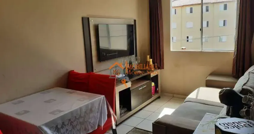 Apartamento com 2 dormitórios à venda, 46 m² por R$ 170.000,00 - Jardim Nova Cidade - Guarulhos/SP