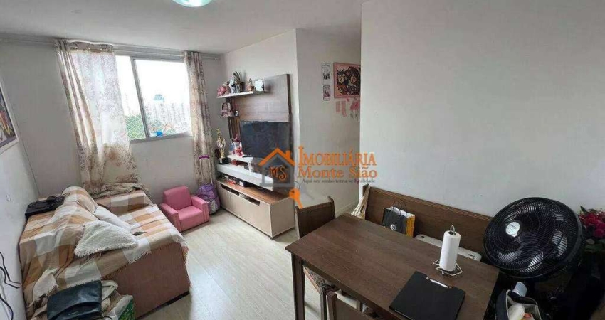 Apartamento com 2 dormitórios à venda, 47 m² por R$ 295.000,00 - Gopoúva - Guarulhos/SP