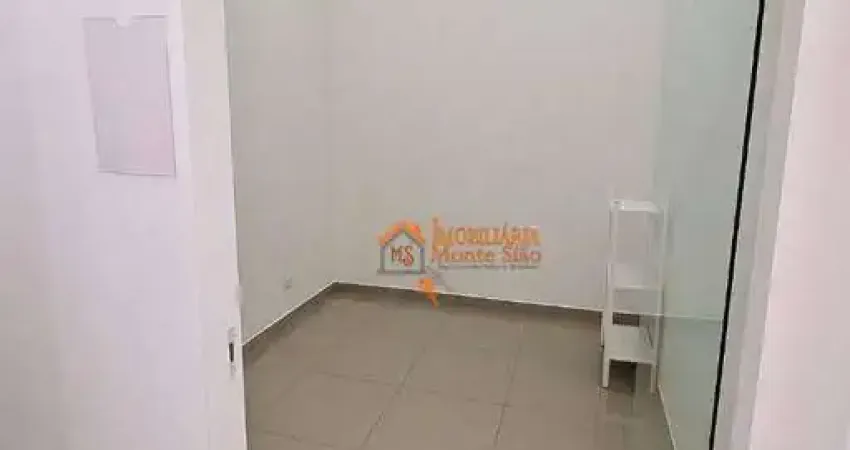 Sala para alugar, 38 m² por r$ 2.240,00/mês - vila ristori - guarulhos/sp