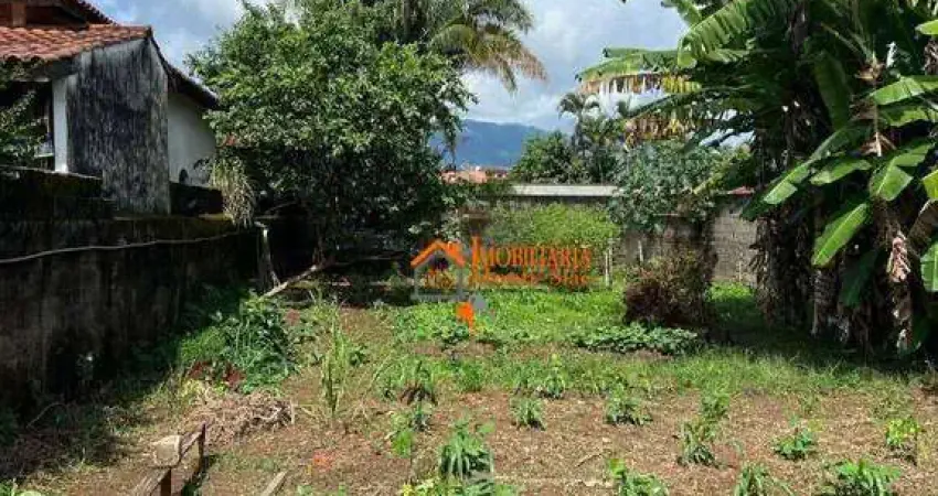Terreno à venda, 544 m² por R$ 520.000,00 - Martim de Sá - Caraguatatuba/SP