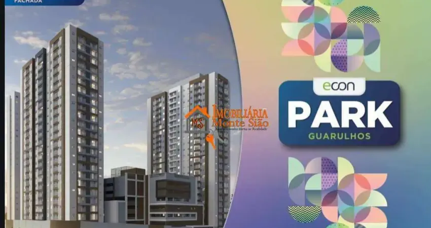 Apartamento com 1 dormitório à venda, 43 m² por R$ 350.000,00 - Vila Augusta - Guarulhos/SP