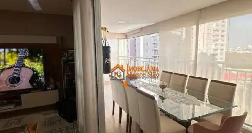 Apartamento com 3 dormitórios à venda, 128 m² por R$ 1.603.600,00 - Vila Leonor - Guarulhos/SP