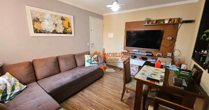 Apartamento com 2 dormitórios à venda por R$ 288.000,00 - Taboão - Guarulhos/SP