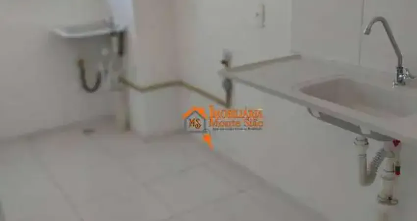 Apartamento com 2 dormitórios para alugar, 42 m² por R$ 1.323,00/mês - Vila Nova Bonsucesso - Guarulhos/SP