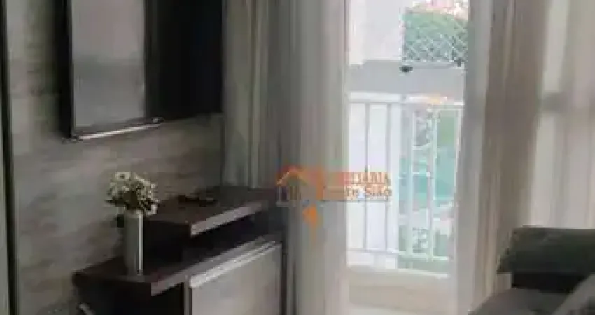Apartamento com 2 dormitórios para alugar, 49 m² - Jardim Rossi - Guarulhos/SP