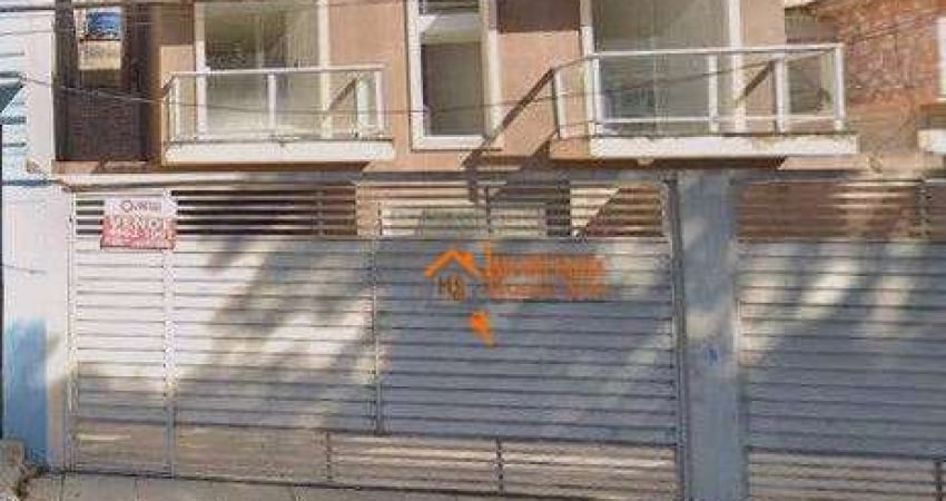 Casa sobreposta com 2 dormitórios, 60 m² - venda por R$ 265.000 ou aluguel por R$ 1.395 - Jardim do Triunfo - Guarulhos/SP