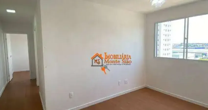 Apartamento com 2 dormitórios à venda, 44 m² por r$ 208.000,00 - vila nova bonsucesso - guarulhos/sp