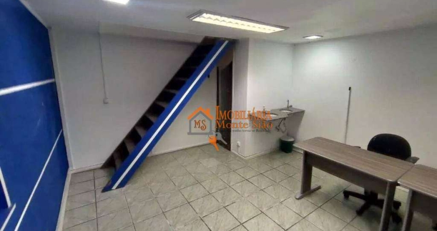 Sala, 68 m² - venda por R$ 300.000,00 ou aluguel por R$ 2.530,00/mês - Jardim São Paulo - Guarulhos/SP