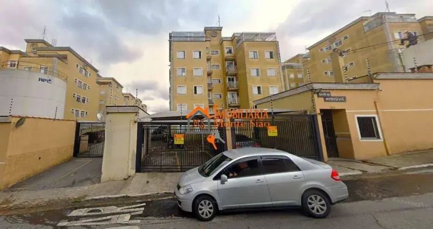 Apartamento com 2 dormitórios para alugar, 47 m² por R$ 1.610,00/mês - Jardim Silvestre - Guarulhos/SP