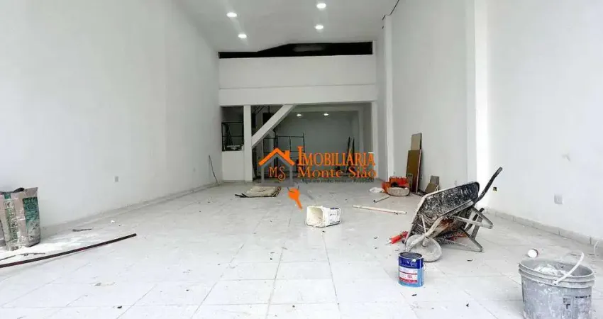 Salão para alugar, 161 m² por R$ 9.800,00/mês - Jardim Zaira - Guarulhos/SP