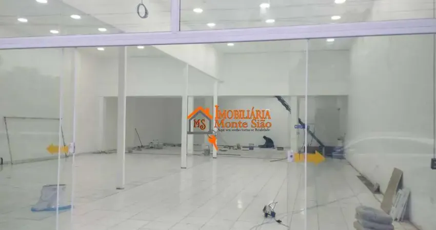 Salão para alugar, 161 m² por R$ 9.800,00/mês - Jardim Zaira - Guarulhos/SP