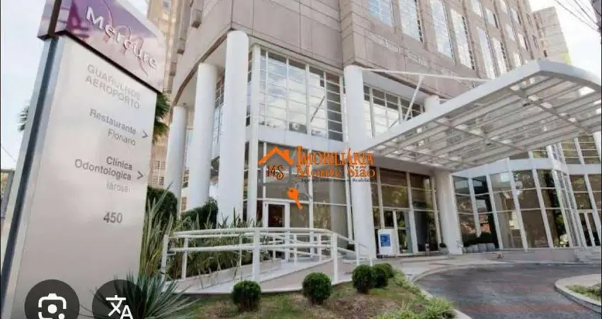 Flat com 1 dormitório, 35 m² - venda por R$ 352.000,00 ou aluguel por R$ 4.487,00/mês - Centro - Guarulhos/SP