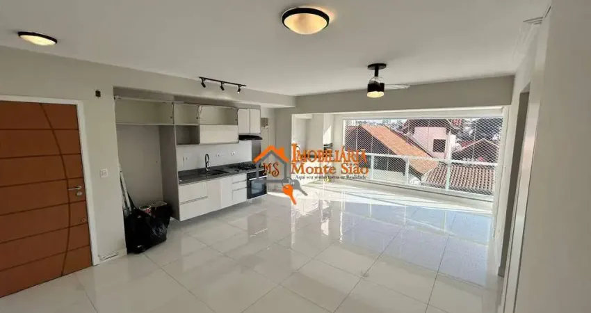 Apartamento com 3 dormitórios, 100 m² - venda por R$ 840.950,00 ou aluguel por R$ 4.550,00/mês - Centro - Guarulhos/SP