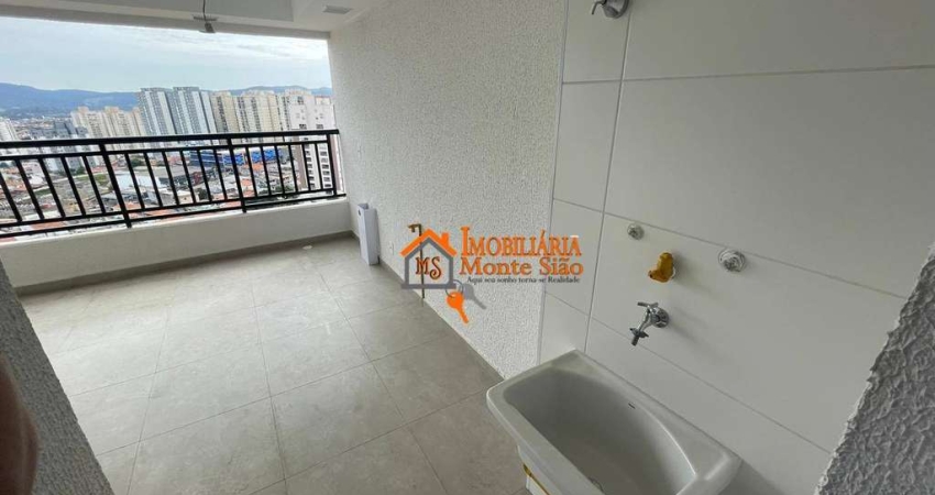 Apartamento com 2 dormitórios à venda, 64 m² por R$ 645.000,00 - Vila Hulda - Guarulhos/SP