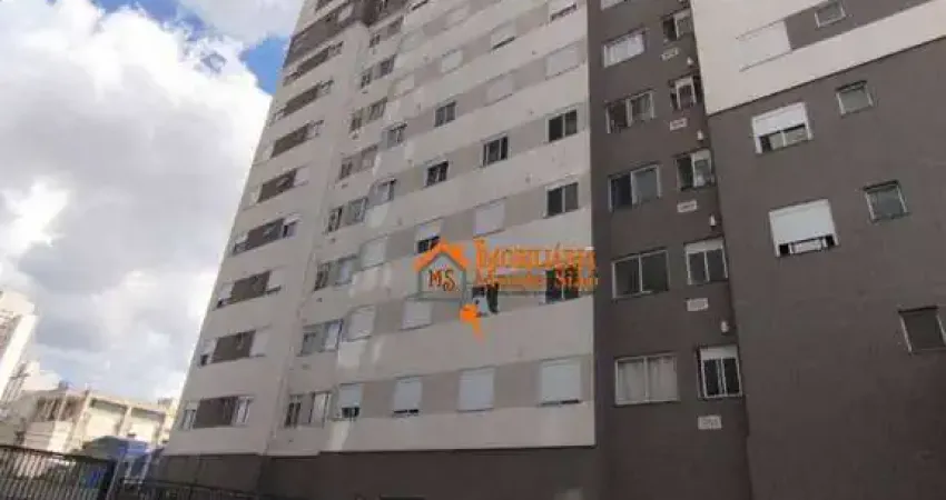 Apartamento com 2 dormitórios para alugar, 33 m² por R$ 2.114,00/mês - Vila São João - Guarulhos/SP
