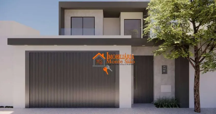 Sobrado com 3 dormitórios à venda, 206 m² por R$ 1.379.900,00 - Bonsucesso - Guarulhos/SP