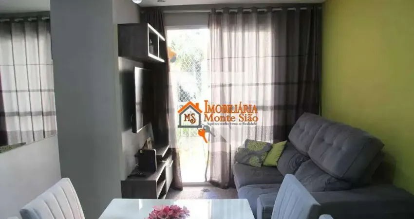 Apartamento com 2 dormitórios à venda, 49 m² por R$ 309.000,00 - Jardim Bela Vista - Guarulhos/SP
