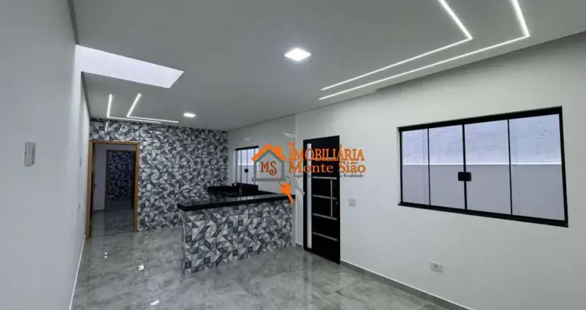 Casa com 2 dormitórios à venda, 83 m² por r$ 570.000,00 - cidade parque brasília - guarulhos/sp