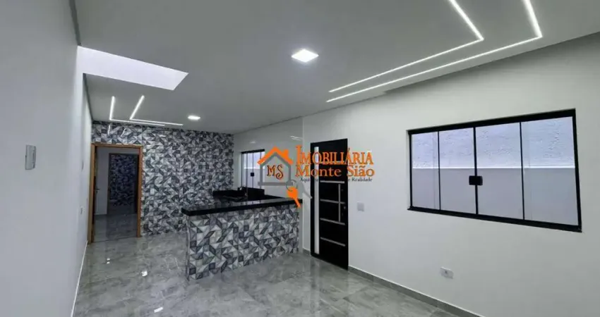 Casa com 2 dormitórios à venda, 83 m² por r$ 570.000,00 - cidade parque brasília - guarulhos/sp