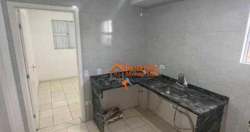 Apartamento no condomínio Residencial Brisas com 2 quartos para alugar, 51 m² por R$ 1.380/mês - Jardim Nova Cidade - Guarulhos/SP, Próxima a Unifesp