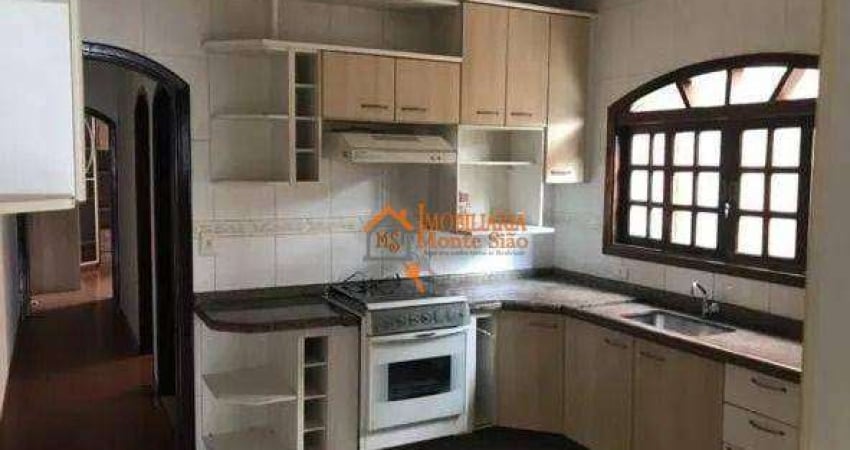 Casa com 3 dormitórios, 125 m² - venda por R$ 720.000,00 ou aluguel por R$ 3.700,00/mês - Parque Renato Maia - Guarulhos/SP