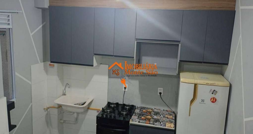 Apartamento Garden com 2 dormitórios à venda, 43 m² por R$ 212.000,00 - Jardim Novo Portugal - Guarulhos/SP