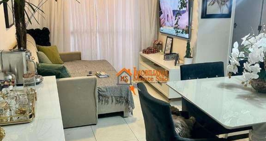 Apartamento com 2 dormitórios à venda, 63 m² por R$ 426.000,00 - Vila Milton - Guarulhos/SP
