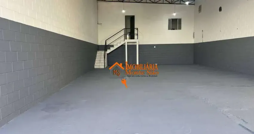Galpão para alugar, 280 m² por R$ 9.031,00/mês - Cidade Industrial Satélite de São Paulo - Guarulhos/SP