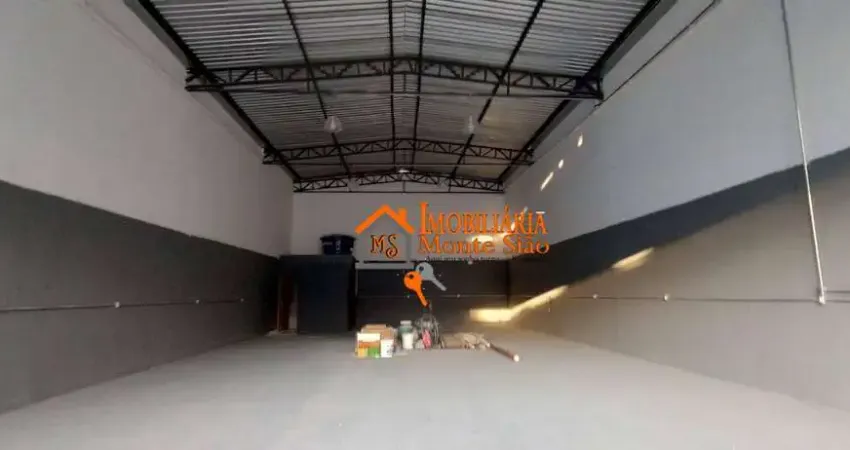 Galpão para alugar, 250 m² por R$ 8.591,00/mês - Jardim Santa Bárbara - Guarulhos/SP