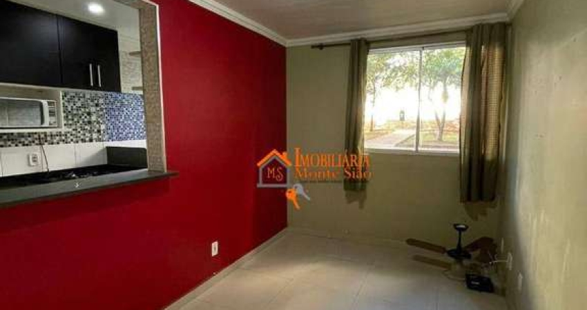 Apartamento com 2 dormitórios para alugar, 45 m² por R$ 1.770,00/mês - Jardim Presidente Dutra - Guarulhos/SP