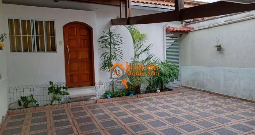 Sobrado com 3 dormitórios à venda, 135 m² por R$ 750.000 - Jardim Santa Clara - Guarulhos/SP