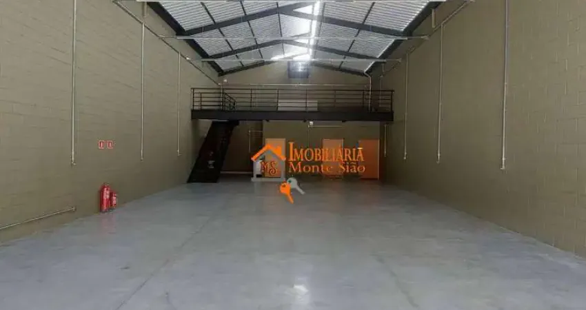 Galpão para alugar, 300 m² por R$ 9.100,00/mês - Jardim IV Centenário - Guarulhos/SP