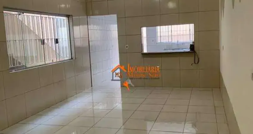 Sobrado com 2 quartos/território para alugar, 166 m² por R$ 3.200/mês - Jardim Paraventi - Guarulhos/SP