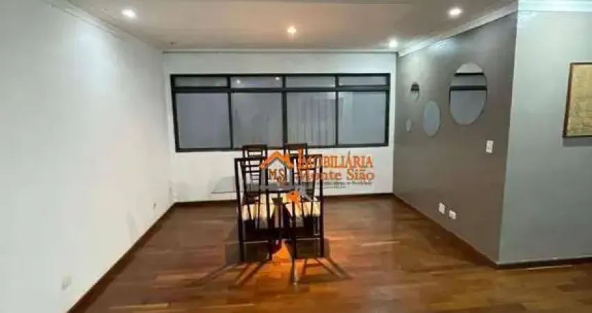 Apartamento com 3 dormitórios para alugar, 150 m² por R$ 4.189,05/mês - Centro - Guarulhos/SP